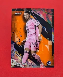 🔥DAVID RUIZ RC 25/25 -2024 TOPPS Mejor MLS Naranja REFRACTOR Inter Miami RARO - Imagen 1 de 2