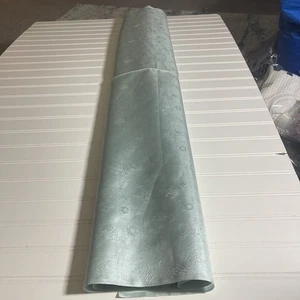 Silk Fabric Light Blue-Green 5 Yards Fabric 43” Width 180 Inches Long X 43 Wide - Picture 1 of 15