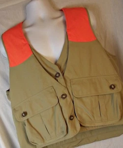 NEW NWOT DISCONTINUED  LL Bean Dbl L Upland Hunting Hunters Vest Womens XL - Picture 1 of 12