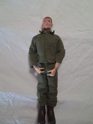 GI Joe Figure Vintage 1964 Australian Soldier Hasbro, Red Hair, Blue Eyes. READ - Image 1 of 4