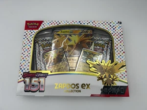Zapdos Ex Colección Caja Sellada Escarlata y Violeta 151 4 Boosters - Imagen 1 de 2