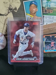 2024 Topps Stadium Club - Pete Crow - Armstrong #29 Red Foil Chicago Cubs 🔥 - Bild 1 von 10