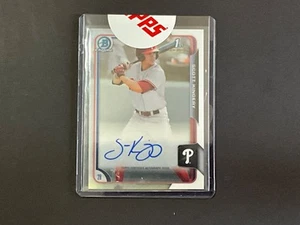 2015 BOWMAN CHROME SCOTT KINGERY BCA-SK AUTO ON CARD SP - Picture 1 of 2