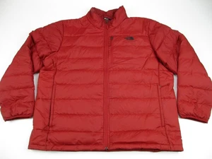 Hombres 3XL The North Face 550 Plumón Chaqueta Rojo Puffer - Imagen 1 de 16