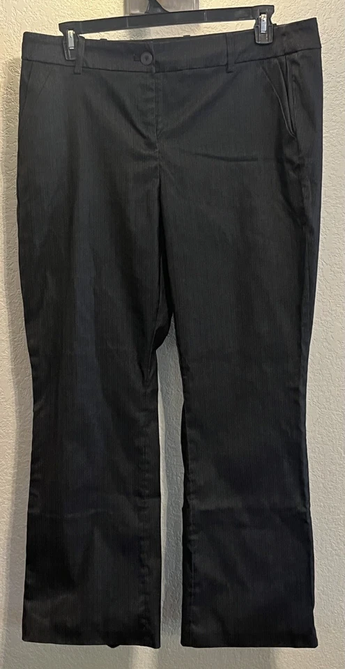 Lane Bryant Pinstripe Pants Size 20 Regular - Image 1 of 4