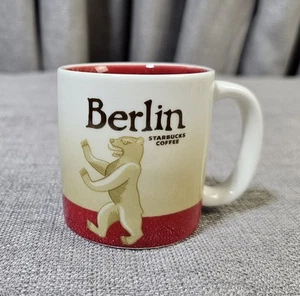 Mini 2009 Starbucks Berlin Demitasse Tazza Espresso 3oz Serie Caffè da Collezione - Foto 1 di 6