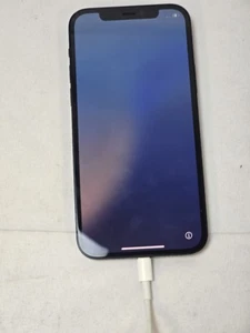 Apple iPhone 12 Completamente Desbloqueado 64 GB Negro - Parte posterior agrietada y golpe de cámara - Imagen 1 de 9