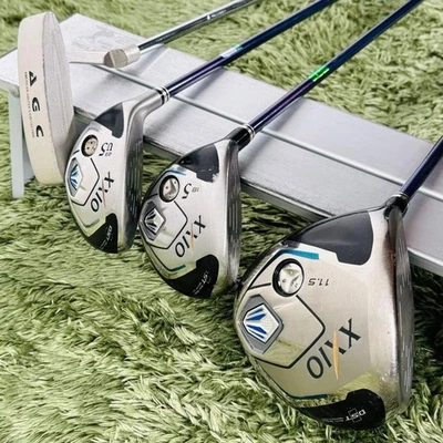 XXIO MP800 12-Piece Set Men's Golf Left 1W.5W.5UT.5-9.P.A.S.Pt FLEX R - Image 1 of 4