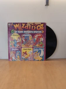The Wizard Of Oz 6 Of Your Favorite Stories 1970 VG 12" Vinyl LP Peter Pan 8231 - Foto 1 di 9