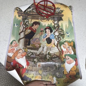 Póster vintage de Blancanieves y los siete enanitos de Disney 18"x24" - Imagen 1 de 10