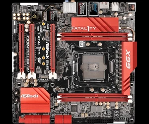Intel X99 Motherboard ASRock Fatal1ty X99X Killer LGA2011-3 DDR4 for Intel Xeon - Picture 1 of 4