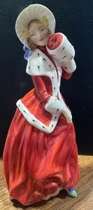 Royal Doulton Christmas Morn Lady Figurine 1946 - Picture 1 of 15