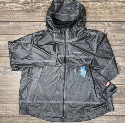Impermeable para mujer Columbia OutDry Extreme Wyldwood Shell senderismo negro talla 2X NUEVO Foto 1 de 4