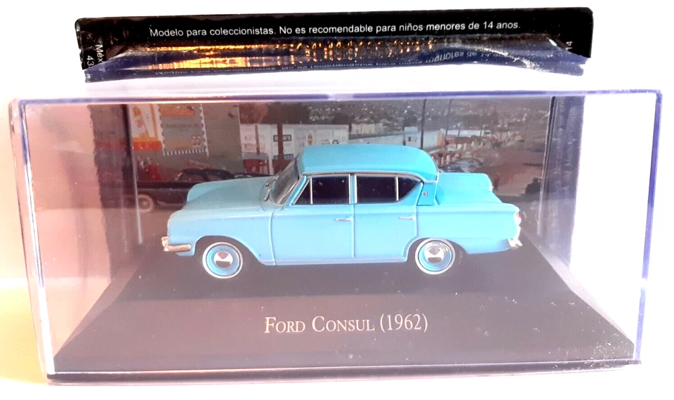 DIE CAST FORD CONSUL (1962) GRANDES AUTOS MEMORABLESEN MÉXICO - 1/43 [78] - Immagine 1 di 1