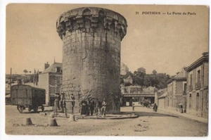 ANTIGUA POSTAL POITIERS LA PORTE DE PARIS FRANCIA 072820 P - Imagen 1 de 2
