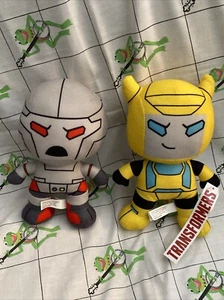 Transformers Peluche Megatron & Bumblebee Robot Juguete de Peluche Fábrica NUEVO - Imagen 1 de 6