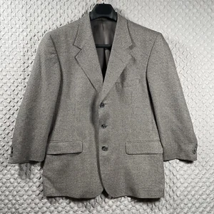 VTG Norm Thompson Mens 42S Tweed 3-Button Blazer Sport Coat Classic - Picture 1 of 11