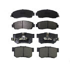 8PCS For Acura RDX 2010 2011 2012 Front And Rear Brake Ceramic Pads NEW Acura RDX