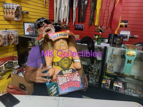 WWF SIGNED HULK HOGAN WRESTLING BUDDIES TONKA WWE 1991 W/ COA & EXACT PROOF Cover