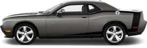 Calcomanías gráficas de vinilo laterales reversa "C" rayas para Dodge Challenger 2008-2014 - Imagen 1 de 1