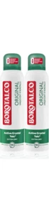 2 x 150ml Borotalco Original Antiperspirant Deodorant Spray 48h 0% Alcohol - Picture 1 of 2