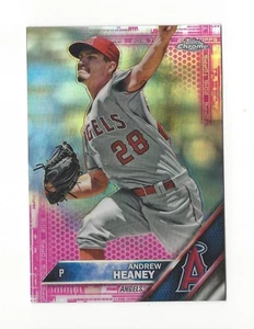 Topps 2016 cromo rosa refractor Andrew Heaney #101 Arizona Diamondbacks - Imagen 1 de 1
