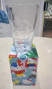 McDonald's 2024 Collector's Edition Iconic Glasses - Hello Kitty / Snoopy SEALED - Picture 1 of 2