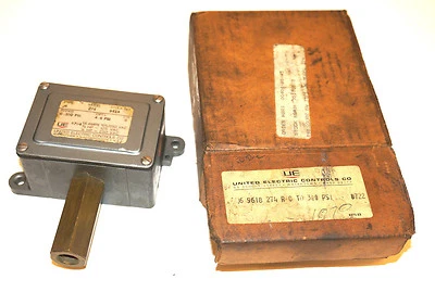 NEW UNITED ELECTRIC CONTROLS J6-274 PRESSURE SWITCH J6274 - Image 1 of 2