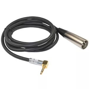HQRP 1.8m 0.3cm À XLR 3-pin Câble Pour Canon EOS C100 C300 XF100 XF105 XL H1 Xh - Photo 1/4