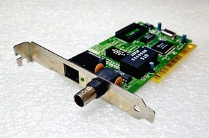 COMPEX RL2000-PCI Winbond W89C940F 10Mbps RJ45/BNC Ethernet - karta PCI - Zdjęcie 1 z 2