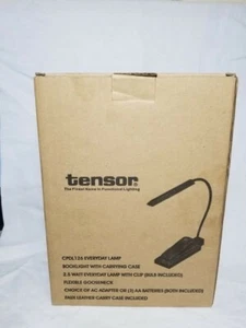 Tensor Everyday Lamp CPDL126 H89529 W/ Case and Adapter Portable Travel NEW - Picture 1 of 7