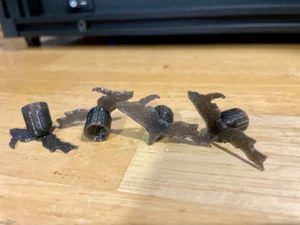 Yooper Upper Peninsula Michigan Tire Valve Stem Cap - Color Choice set of 4 Caps - Picture 1 of 6