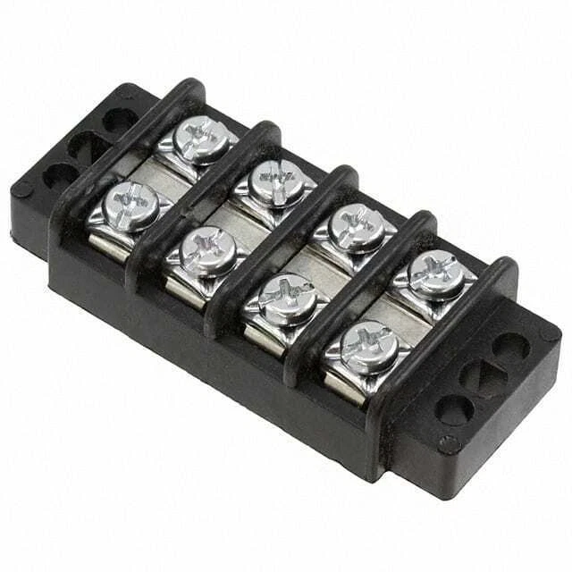 1 x CONN BARRIER STRIP 4CIRC 0.437 - Image 1 of 1