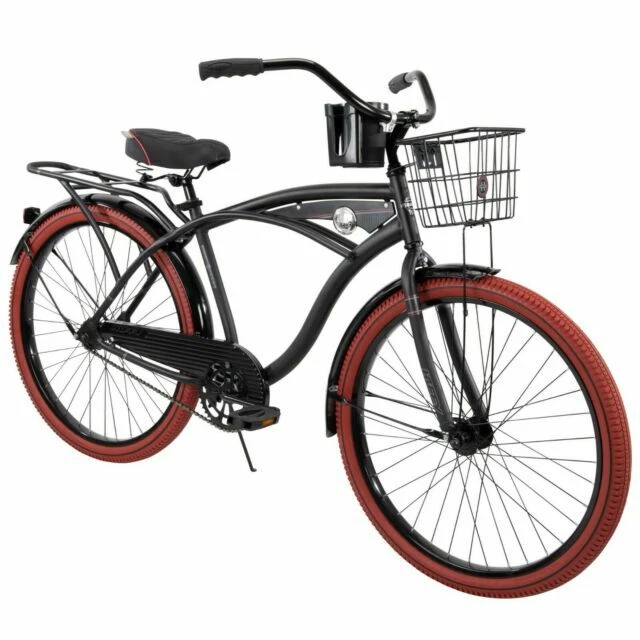 Huffy 56609 Nel Lusso 26 inch Cruiser Bike - Matte Black