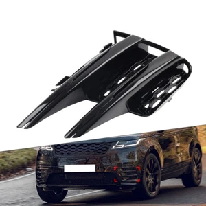 Bumper Fog Light Grille Cover For Land Rover Range Rover Velar 17-2022 - Picture 1 of 11
