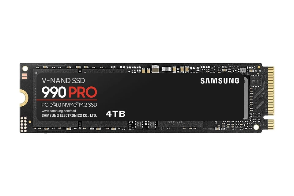 Samsung 990 PRO 4TB, Internal, M.2 (MZV9P4T0BAM) Solid State Data