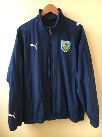 Burnley FC Puma football soccer training windbreaker jacket. Size XL Cover