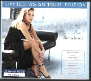 Diana Krall-The Look of Love **Rare Asian Tour Edition CD/AVCD Album**EXC - Picture 1 of 14