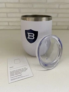 Cece Stainless Steel Tumbler White Logo 12oz - Picture 1 of 10