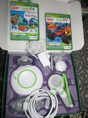  Active Video-Spielsystem Leapfrog LeapTV inkl.2 Spiele Pixar Pals & Blaze ab 3+ - Bild 1 von 4