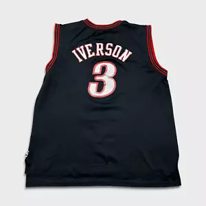 Camiseta Adidas Allen Iverson #3 Philadelphia 76ers Para Hombre XL Cosida NBA Baloncesto - Imagen 1 de 13
