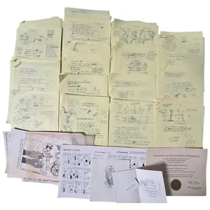 Tira de cómics Ben Templeton artista equipo de Motley borradores bocetos diplomas - Imagen 1 de 23
