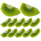  12 Pcs Kiwi Simulato Modello Di Frutta Falsi Modelli Finta Decorare
