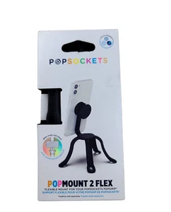 POPSOCKETS POPMOUNT 2 Flex Flexible Mount For POPSOCKETS Grips Black - Picture 1 of 5