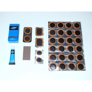 Park Tool VP-1 Bike Tube Patch Kit (6+24) Vulcanizing Rubber flat tire repair - Picture 1 of 1