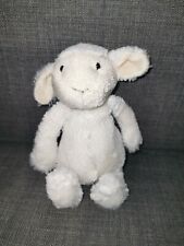 Small White Bashful Lamb, Sheep, DEBS9, JellyCat, Used