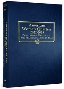 Whitman Münzalbum 4989 American Frauen Quarter 2022-2025 PDS neuwertig Buch 25 Cent - Bild 1 von 5
