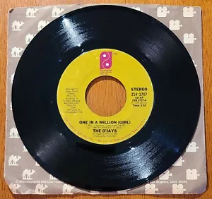 The O'Jays - "Sing A Happy Song" 7" (1979) / "One In A Million (Girl)" - Picture 1 of 2