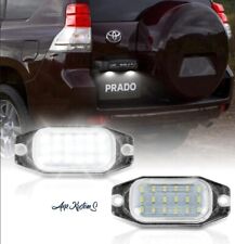 Toyota Landcruiser Prado Suits 120 150 series 2 Pcs White License Plate LED Kit