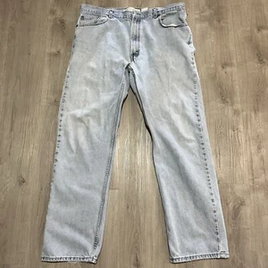 Levis Jeans Mens 40x32 Blue 505 Regular Fit American Denim Medium Wash Y2K - Picture 1 of 13